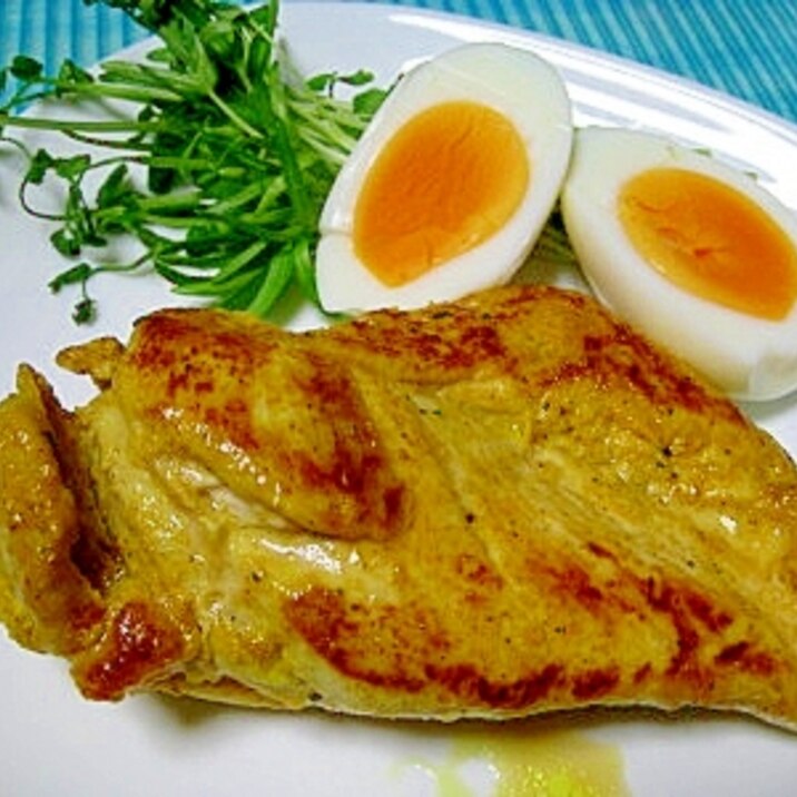 しっとりやわらか!鶏ムネ肉deタンドリーチキン